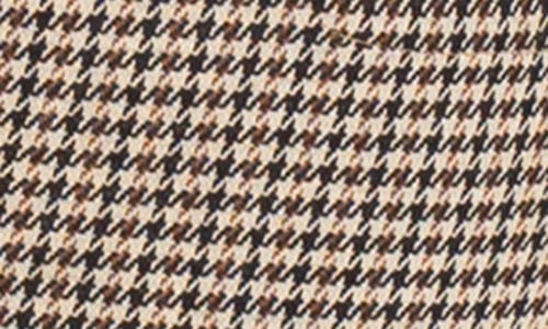 Liverpool Los Angeles Houndstooth Crop Straight Leg Utility Pants In Multi