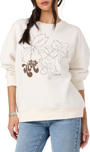 O'Neill Ariah Hawaii Graphic Oversized Sweatshirt