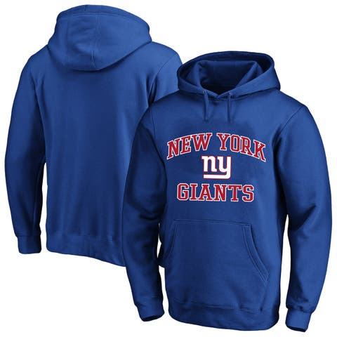 Men's Fanatics  Royal New York Giants Big & Tall Heart & Soul Hoodie