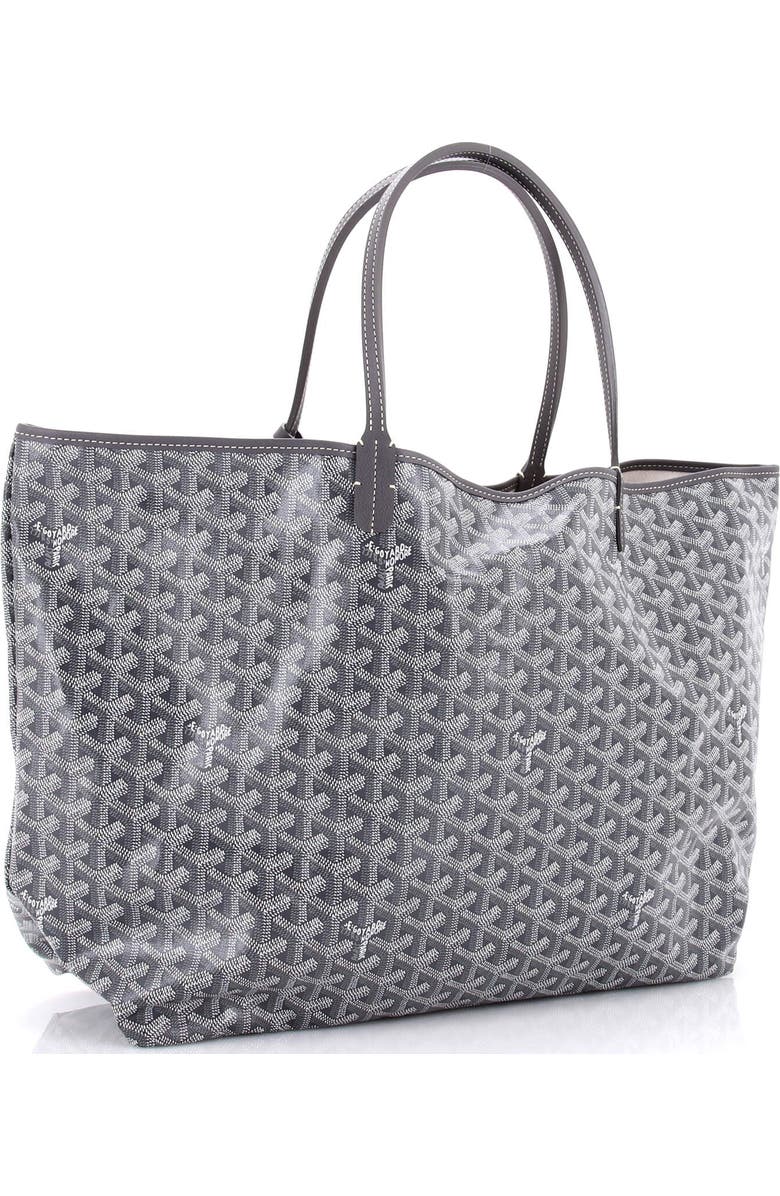 Pre-Owned Goyard Saint Louis Tote Coated Canvas GM, Alternate, color, Gray