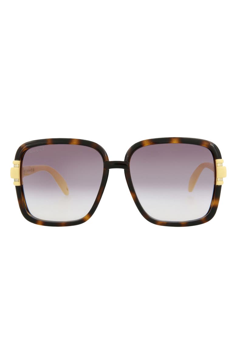 Gucci 59mm Square Sunglasses, Main, color,