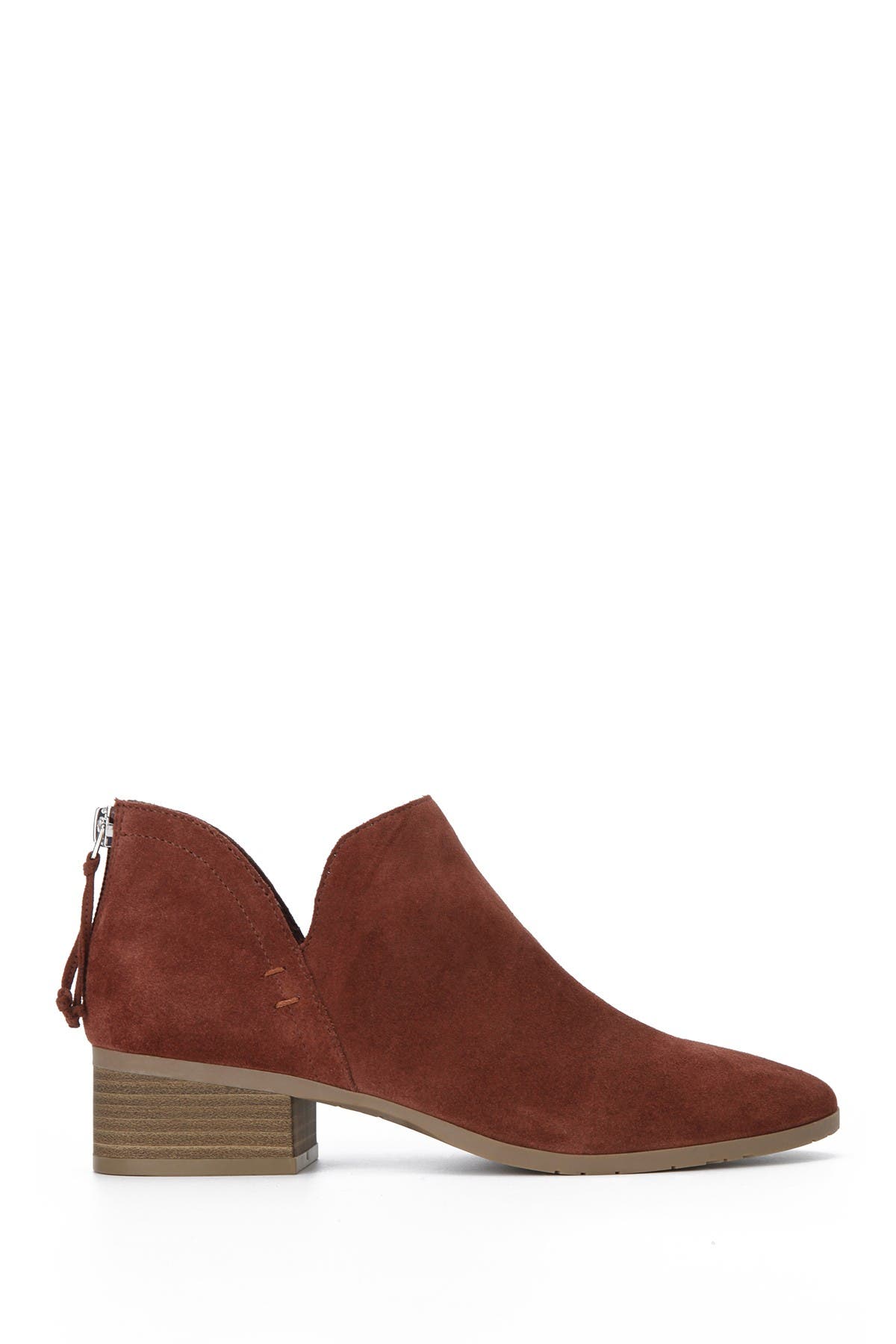 Side Skip Suede Ankle Boot, Alternate, color, PECAN