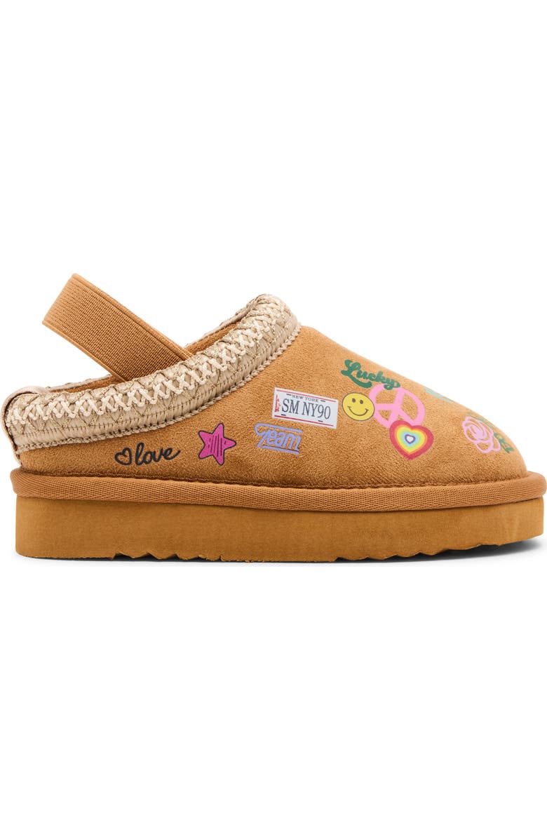 Steve Madden Kids' Jordye Faux Shearling Lined Slingback Clog, Alternate, color, Cogna Mul
