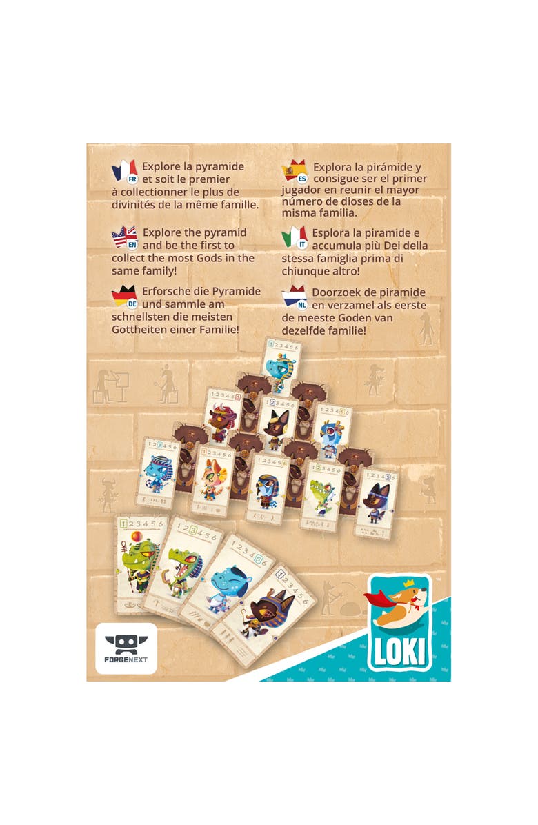 LOKI Hâpy Families Collecting Game, Pyramid Themed 5+, Alternate, color, 