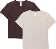 YOGALICIOUS Pack of 2 Tara Air Cloud Jersey T-Shirt