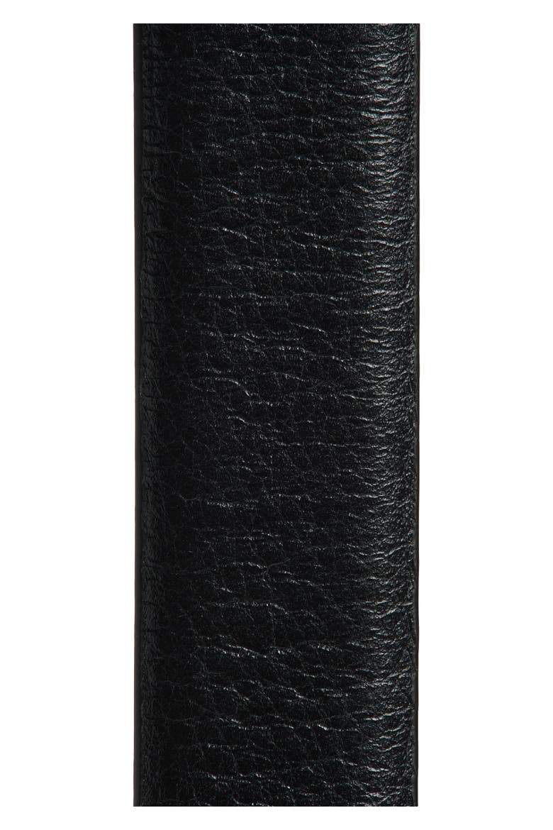 Alex Leather Belt, Alternate, color, BLACK