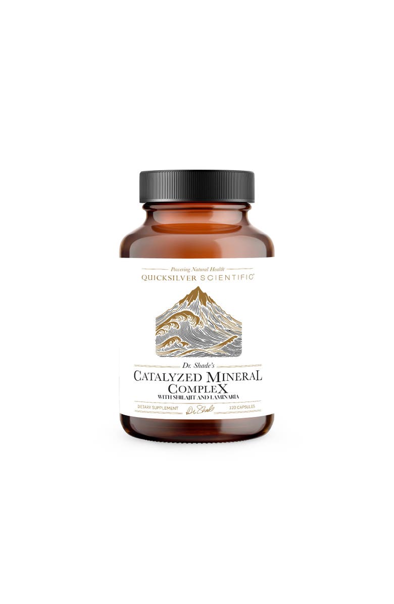 Quicksilver Scientific Dr. Shade's Catalyzed Mineral Complex Shilajit and Laminaria Supplement, Main, color, NO COLOR
