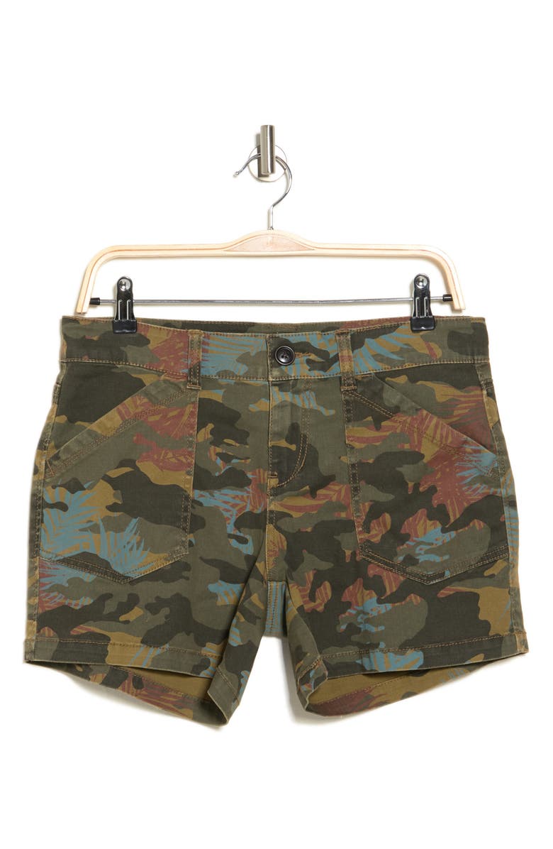 SUPPLIES BY UNIONBAY Alix Stretch Twill 5" Shorts, Alternate, color, Bay Leaf