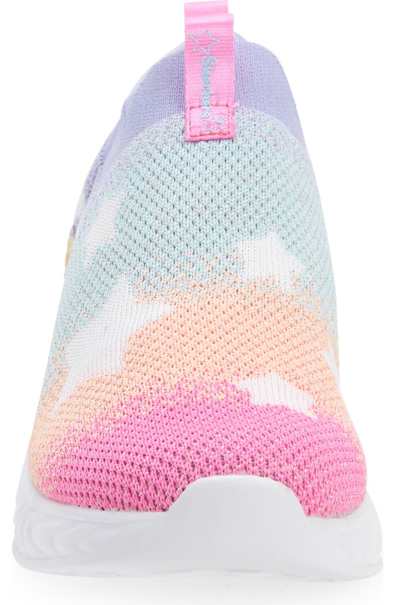 SKECHERS Kids' Unicorn Dreams Light-Up Sneaker, Alternate, color,