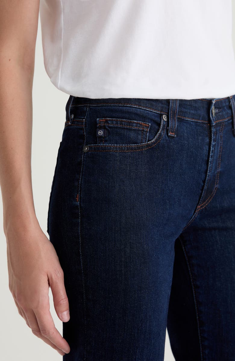 AG Sandra Low Rise Slim Straight Leg Jeans, Alternate, color, Modern Indigo