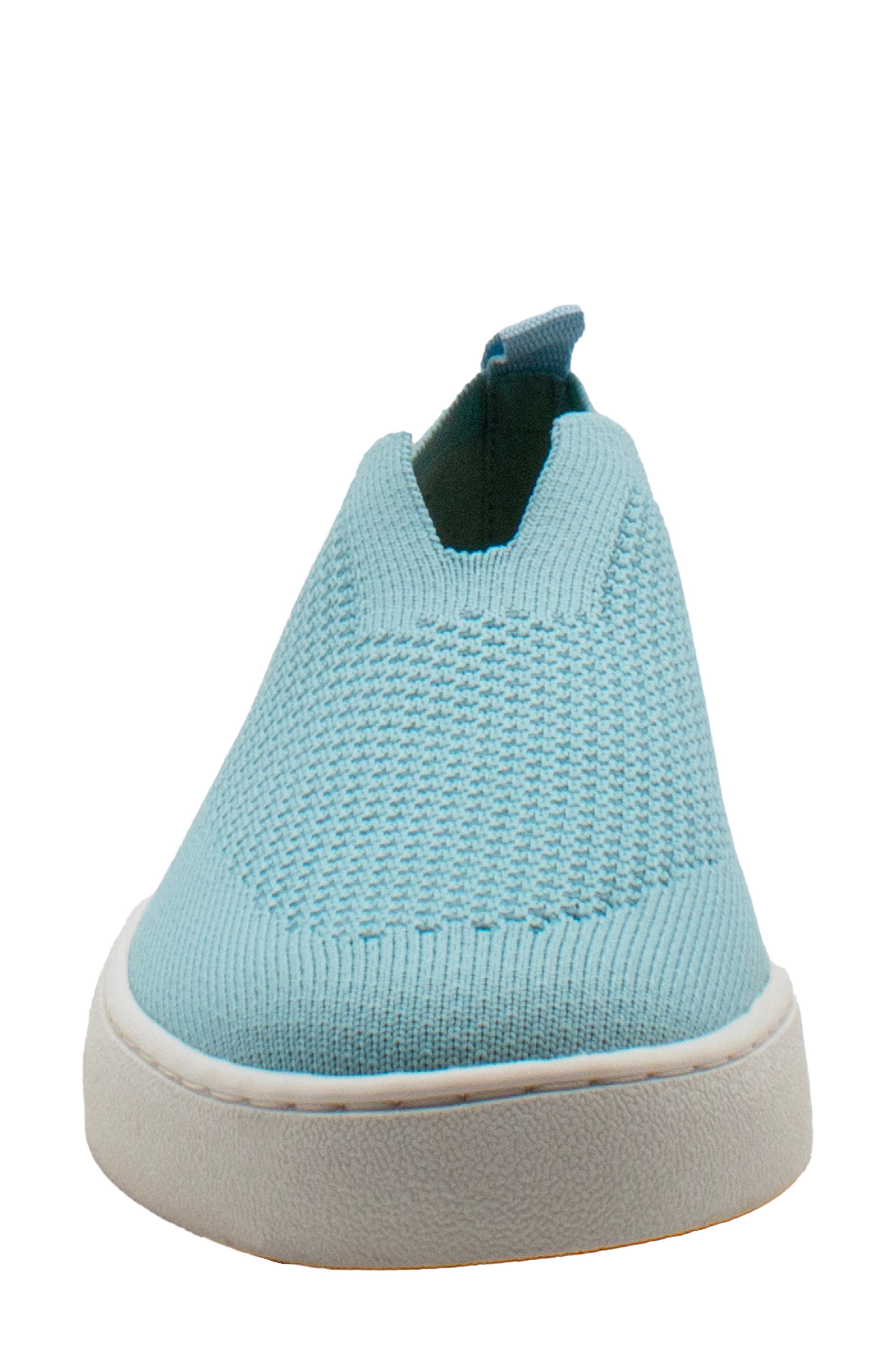 Volatile Sunday Stretch Knit Slip-On Sneaker, Alternate, color, Aqua