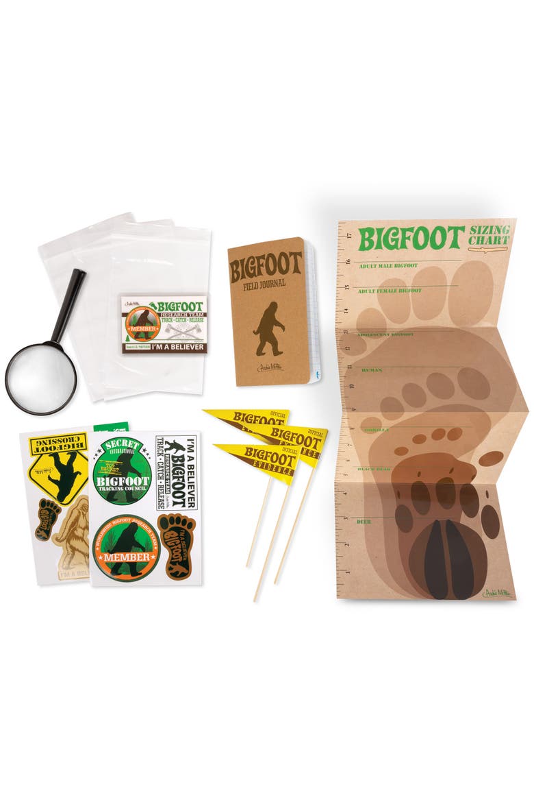 Bigfoot Research Kit, Alternate, color, Multicolored
