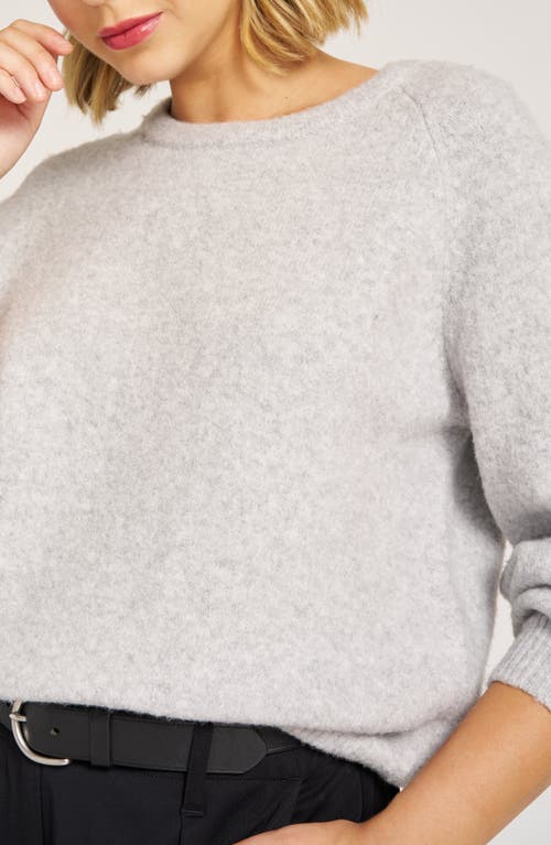 Matty M . Stanley Raglan Sleeve Sweater In Gray