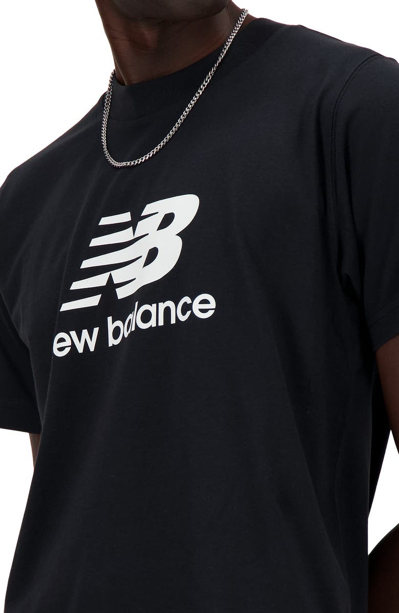 New Balance Sport Essentials Logo Graphic T-Shirt, Alternate, color, Black