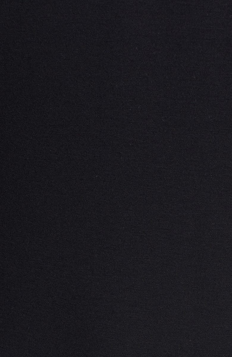 Eileen Fisher V-Neck Jersey Lantern Dress, Alternate, color, 