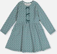 Deux par Deux Organic Cotton Strawberry Soft Pocket Dress