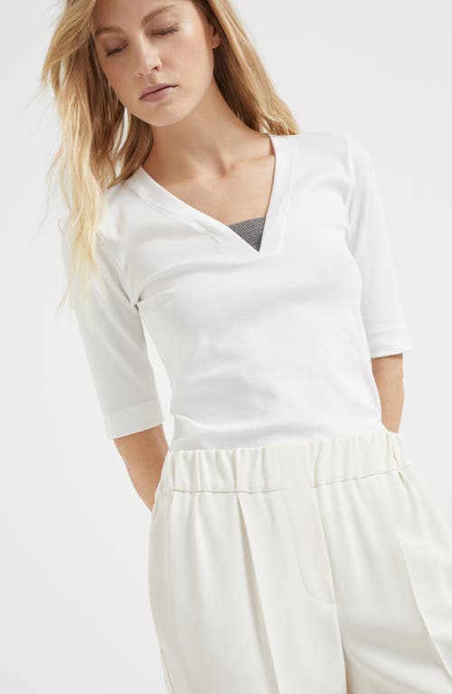 Brunello Cucinelli Pant Pleated Design Acetate Blend In Vanilla