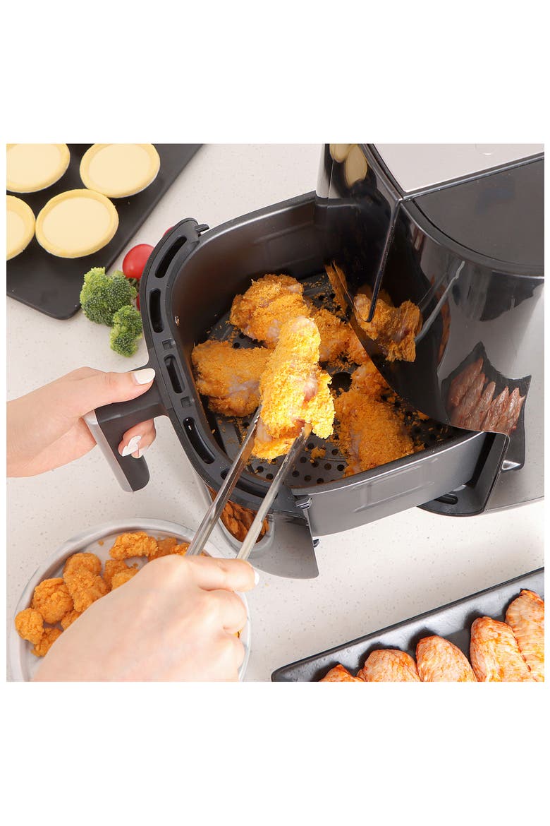 XL Digital Air Fryer, Alternate, color, BLACK
