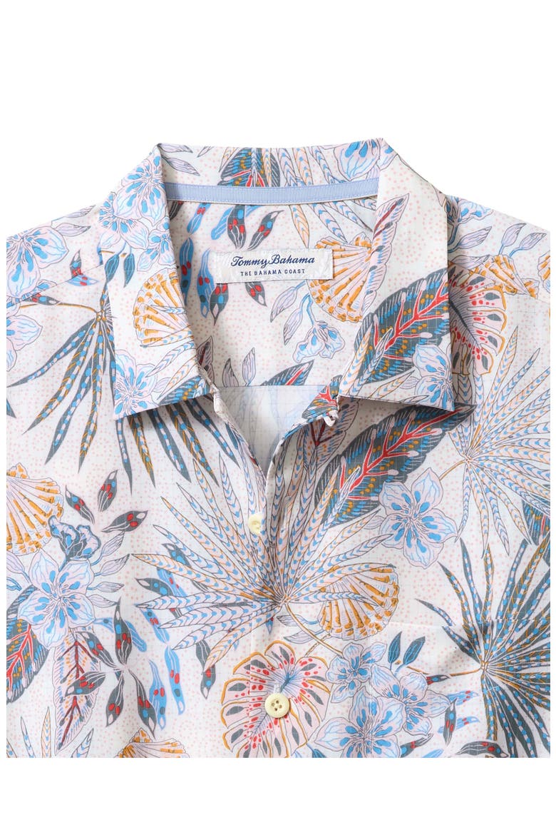 Bahama Coast Tropic Tango Short Sleeve Button-Up Shirt, Alternate, color, BRIGHT WHITE