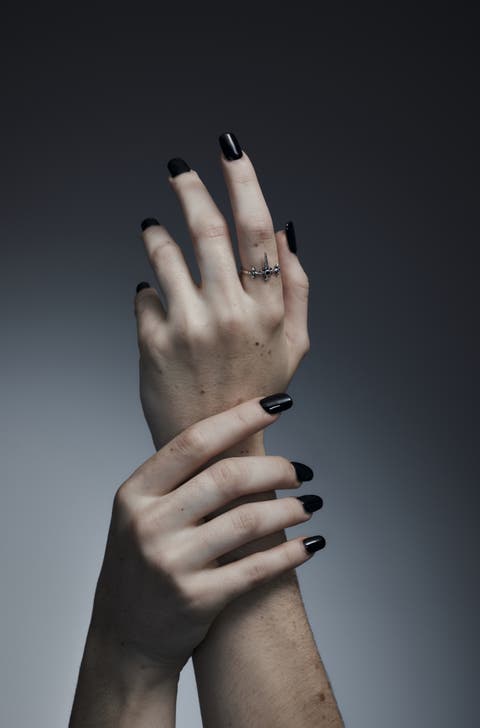 Sica Sterling Silver Black Spinel Ring