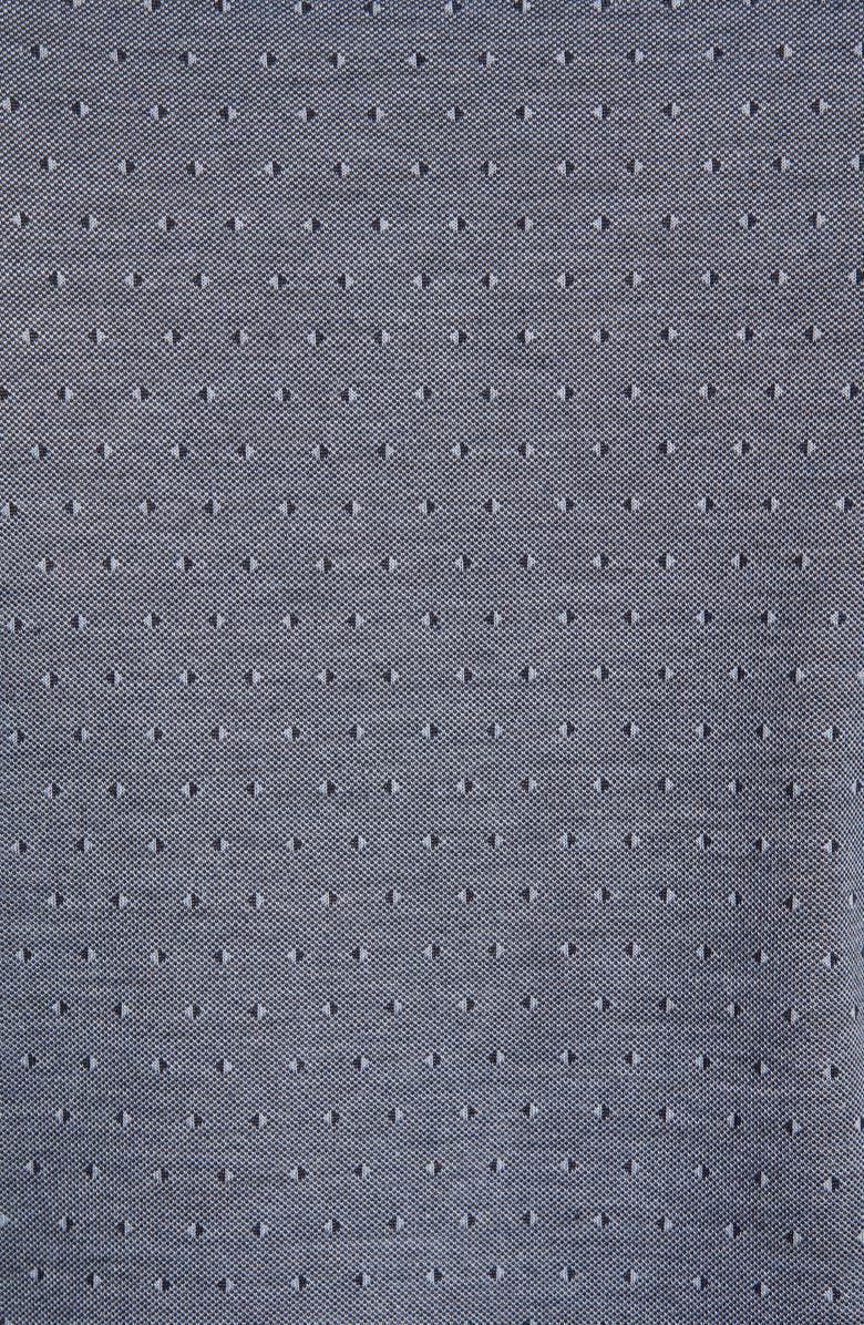 Stone Rose Jacquard Performance Polo, Alternate, color,