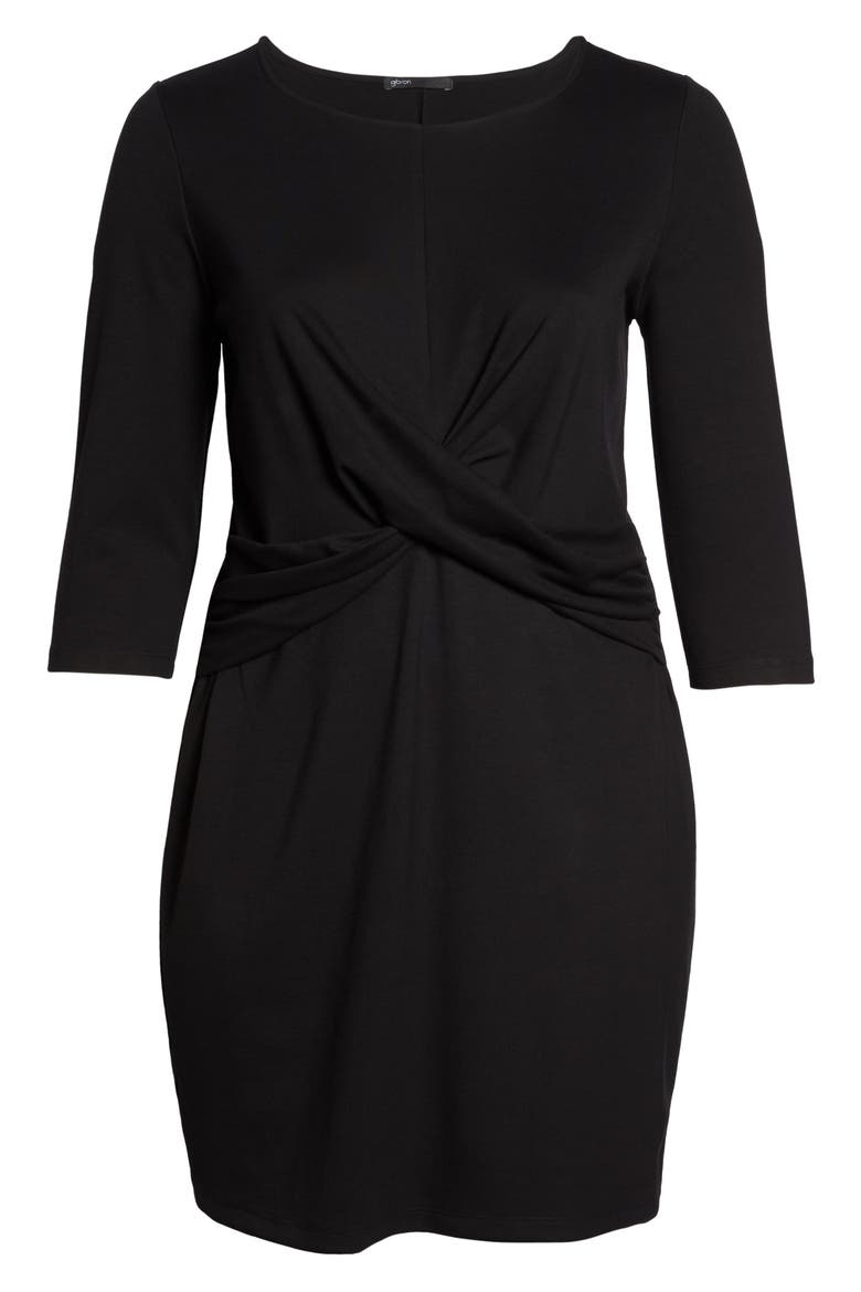 Gibson Sheath Dress, Alternate, color, BLACK