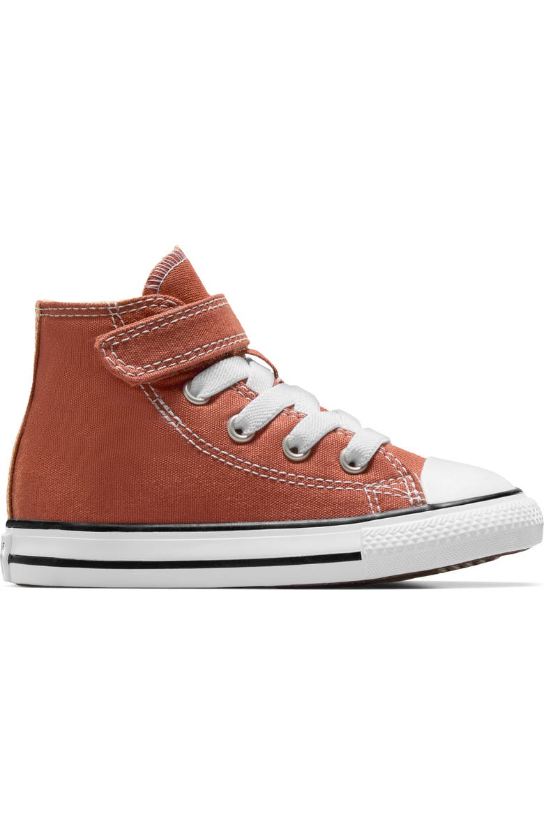 Converse Kids' Chuck Taylor<sup>®</sup> All Star<sup>®</sup> 1V High Top Sneaker, Alternate, color, In A Nutshell/White/Black