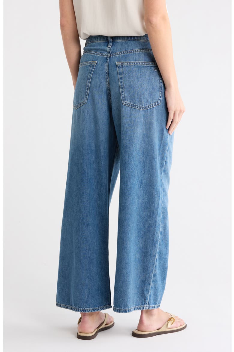 Annie Ankle Wide Leg Jeans, Alternate, color, COVINGTON
