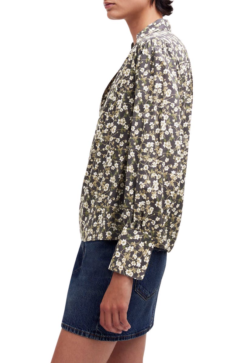 Madewell Easy Long Sleeve Shirt, Alternate, color,