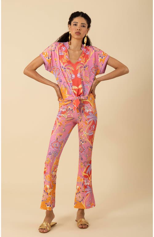 Hale Bob Jazmin Jersey Top In Pink