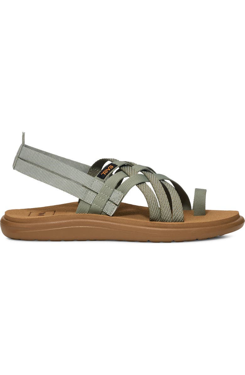 Teva Voya Water Friendly Sandal, Alternate, color, Seagrass/ Deep Lichen Green