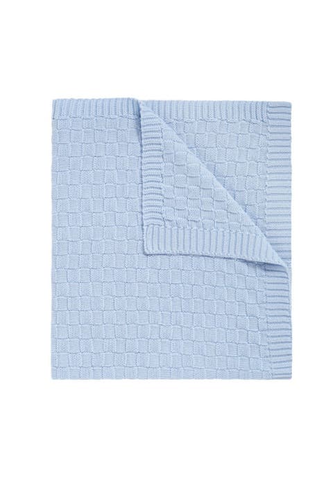 Basket Weave Knit Blanket - Baby