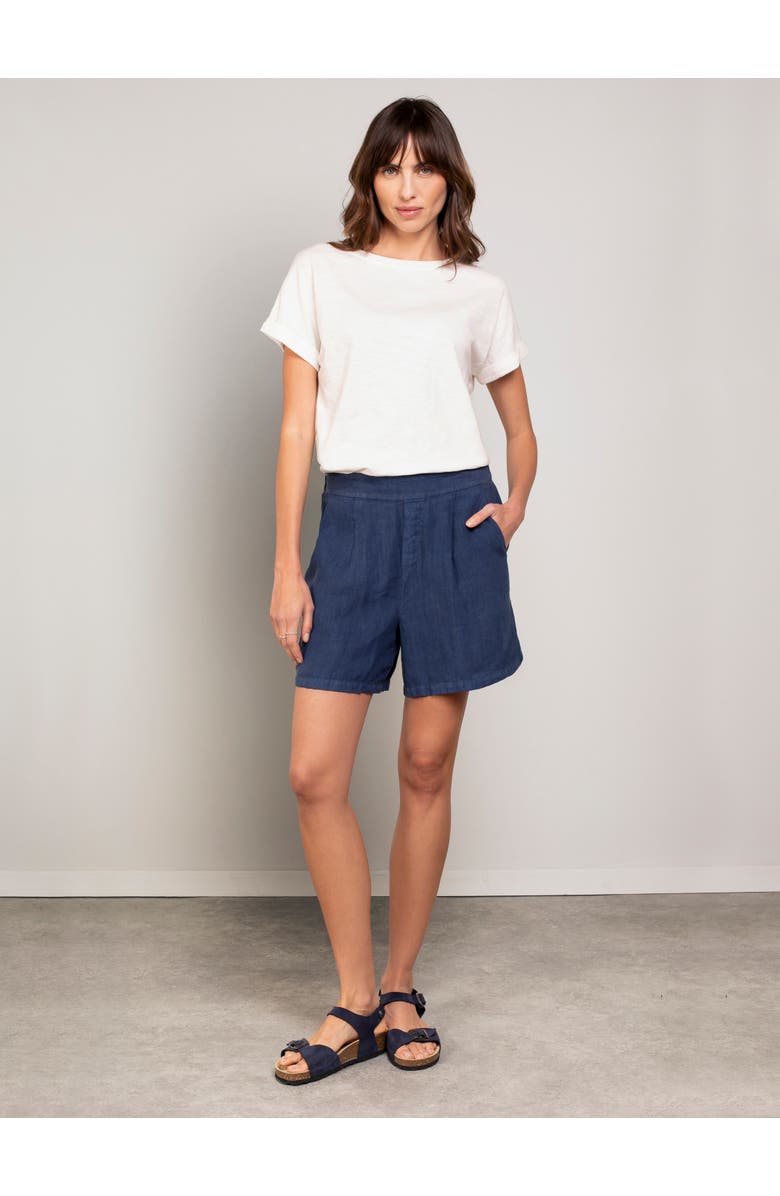 Celtic & Co. Pull On Shorts, Alternate, color, Dark Navy