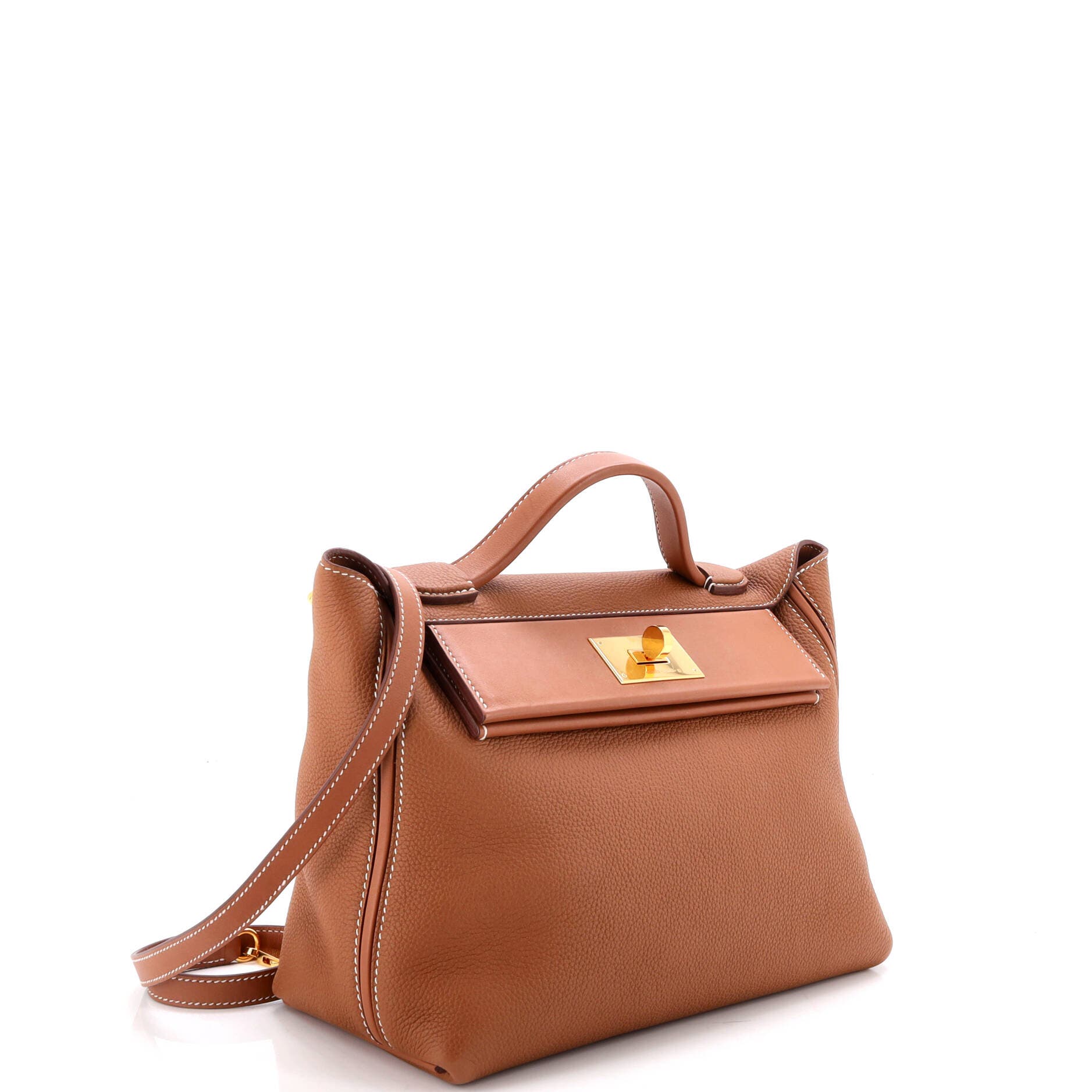 Pre-Owned Hermes 24/24 Bag Togo with Swift 29, Alternate, color, Gold