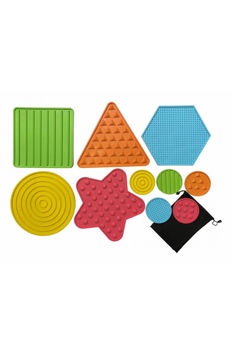 PLAYLEARN Tactile Floor Mat Game Set, Main, color, 