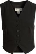 Open Edit Tailored Vest | Nordstrom