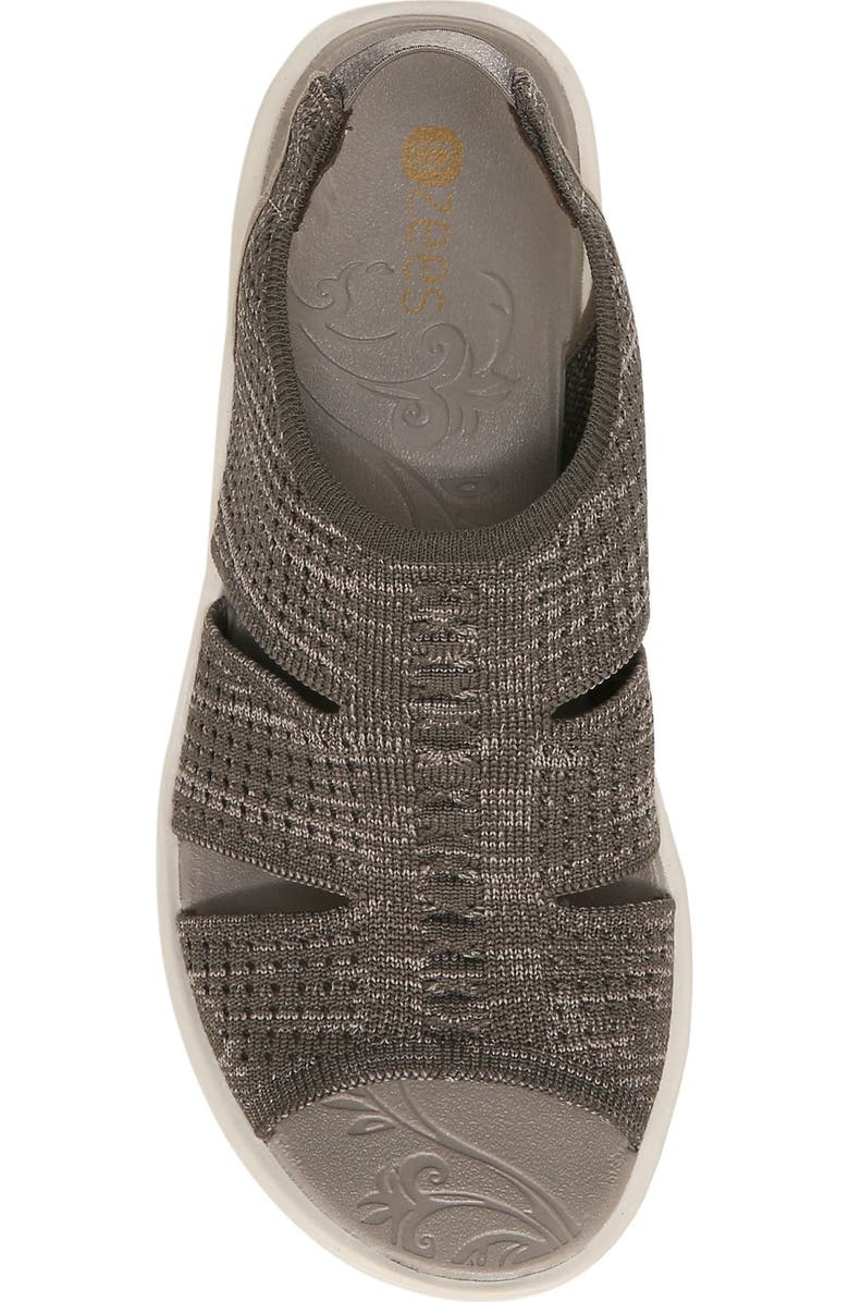 BZees Double Up Wedge Slingback Sandal, Alternate, color,