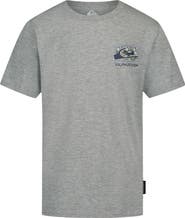 Quiksilver Kids' Stonewake Heathered Graphic T-Shirt