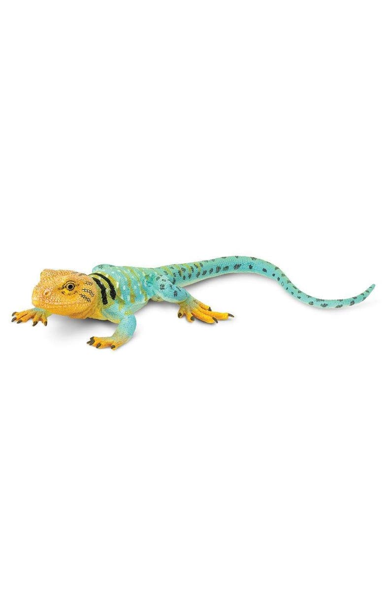 Safari Ltd. Collared Lizard Toy, Alternate, color, NO COLOR