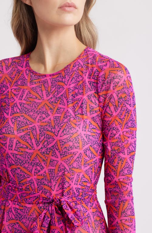 LILLY PULITZER LILLY PULITZER® IZABELLA PRINT LONG SLEEVE TIERED MAXI DRESS