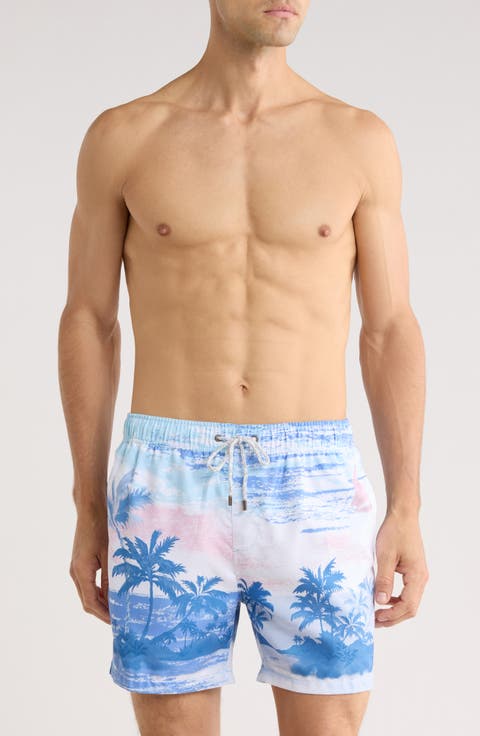 Tropical Volley Swim Trunks