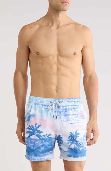 THE ENDLESS SUMMER Tropical Volley Swim Trunks