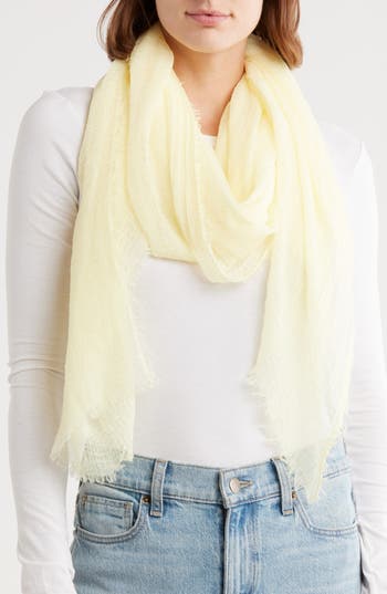 Melrose And Market Frayed Trim Scarf