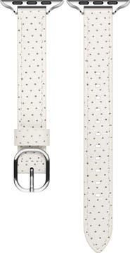 Posh Tech Carmen Perforated Leather Apple Watch® Watchband