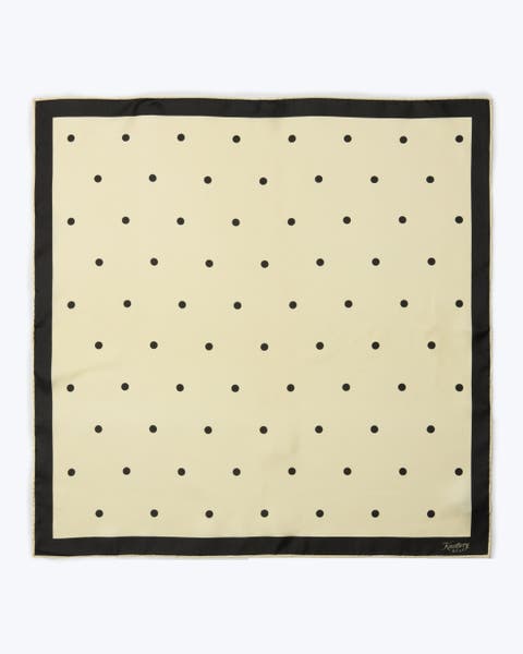 Dandy Dots Silk Bandana