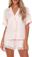 Flora Nikrooz Selena Satin Charmeuse Short Pajamas