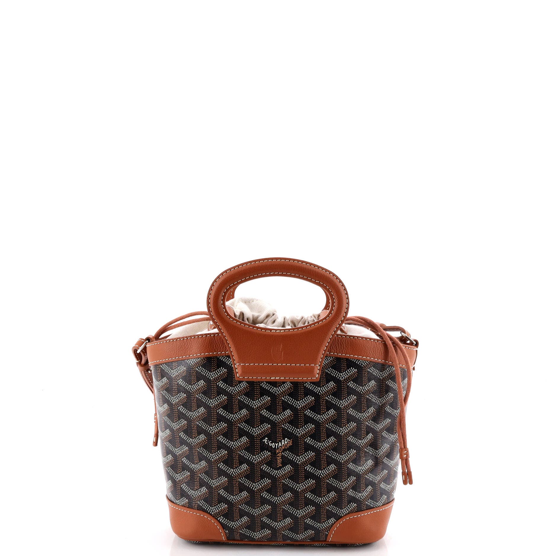 Beluga Bag Coated Canvas Mini, Alternate, color, Brown