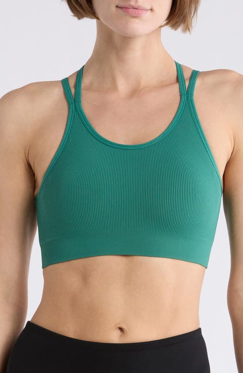 Crossback Seamless Sports Bra