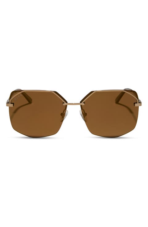 Bree 62mm Square Sunglasses