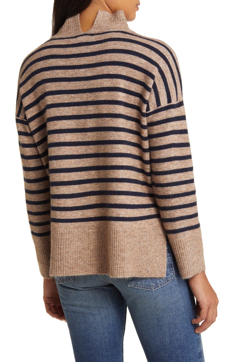 Hatley Mock Neck Tunic Sweater, Alternate, color,
